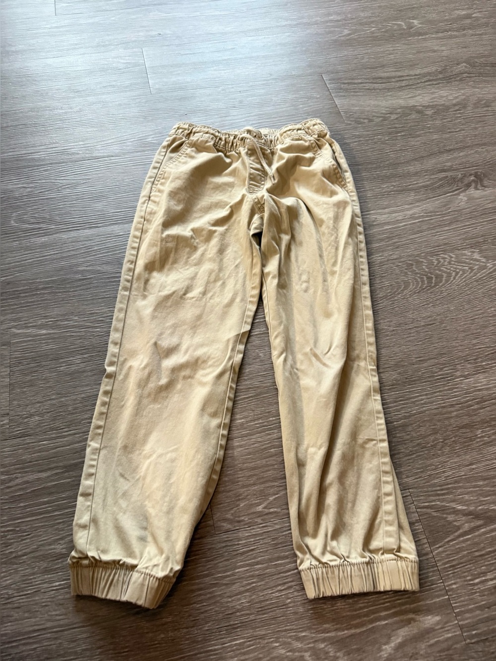 Cat & Jack Khaki Elastic-Waist Jogger Pants